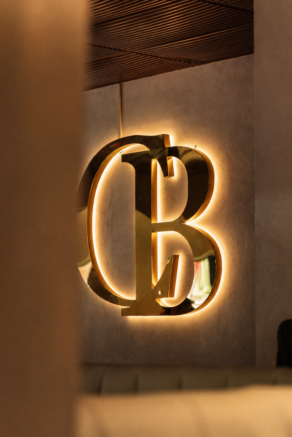 Cabo Mexican Cuisine Monogram Icon Interior Design